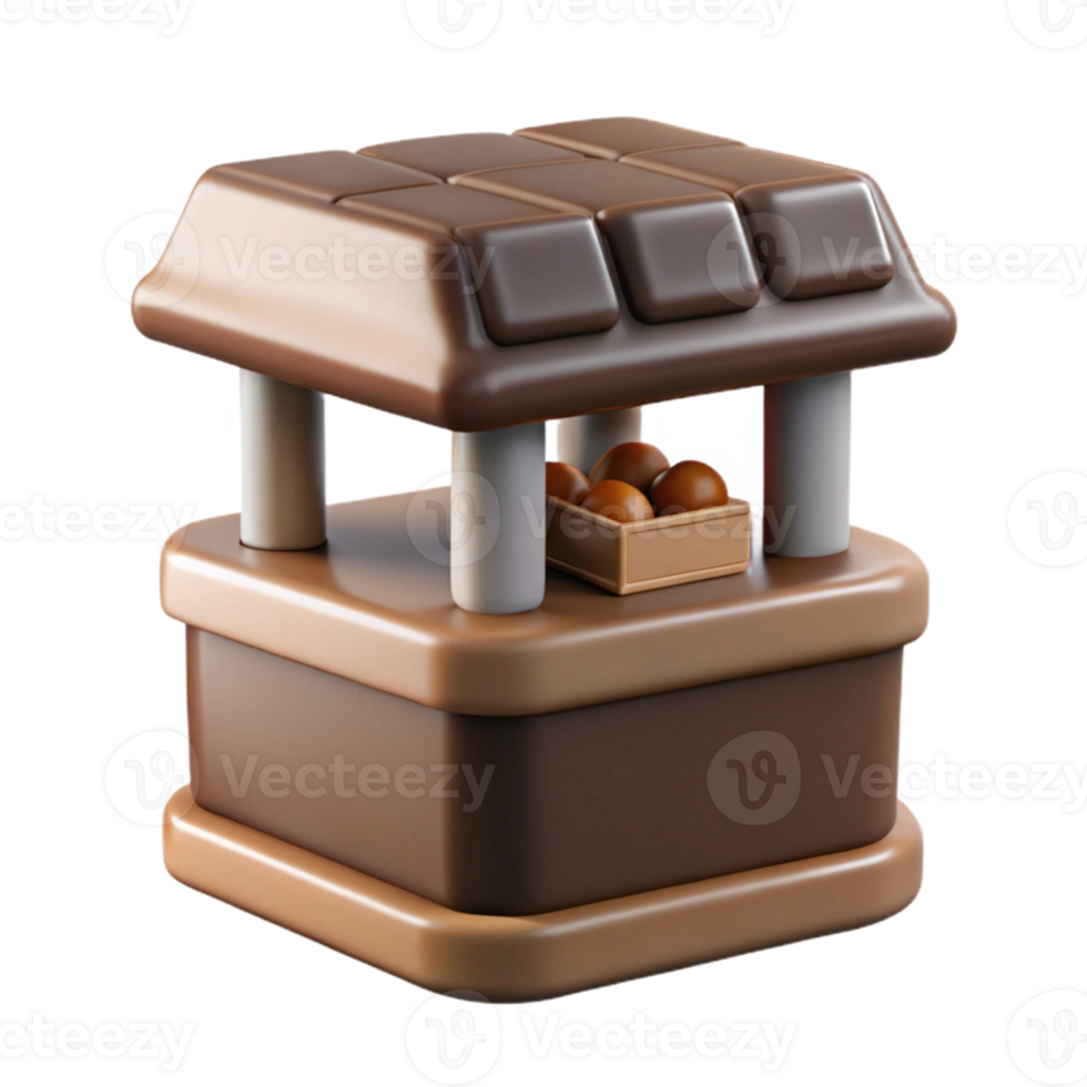 extraordinary abstract Future Food Bar Chocolate Flavor Isolated Element exclusive png