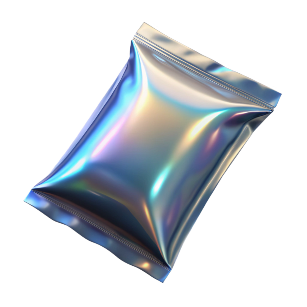 elegant minimalist Future Food Packet Foil Wrapper Transparent exclusive png