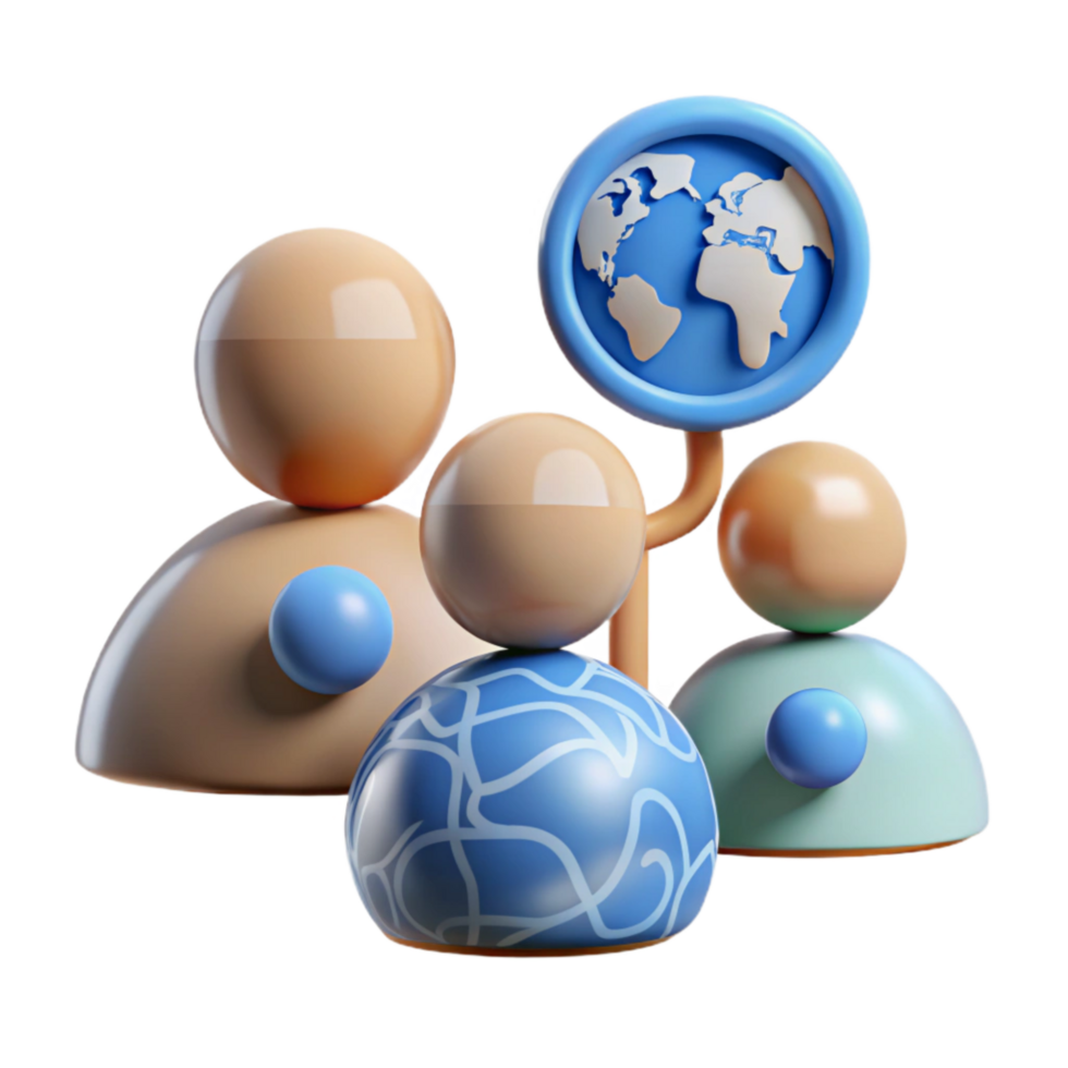 beautiful vintage Future Generations Connected by Data Stream Cutout professional png