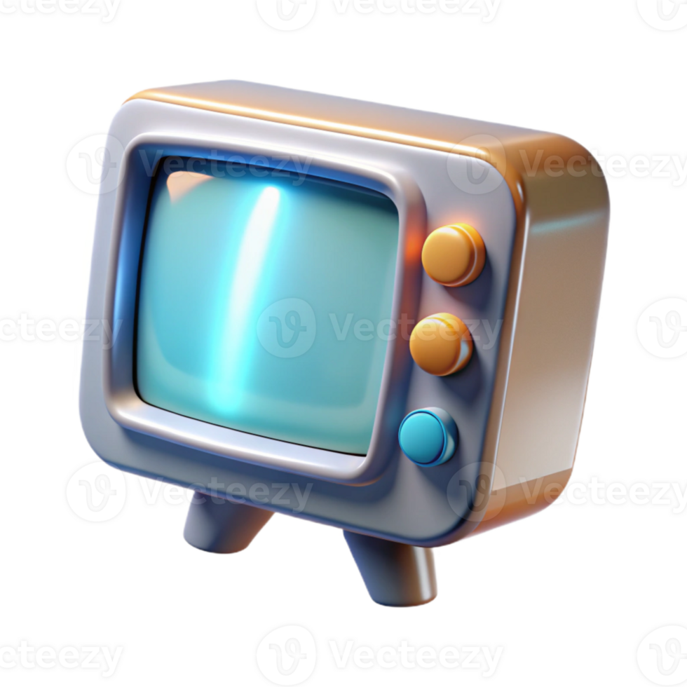 impressive classic Future Television Transparent Screen Element genuine png