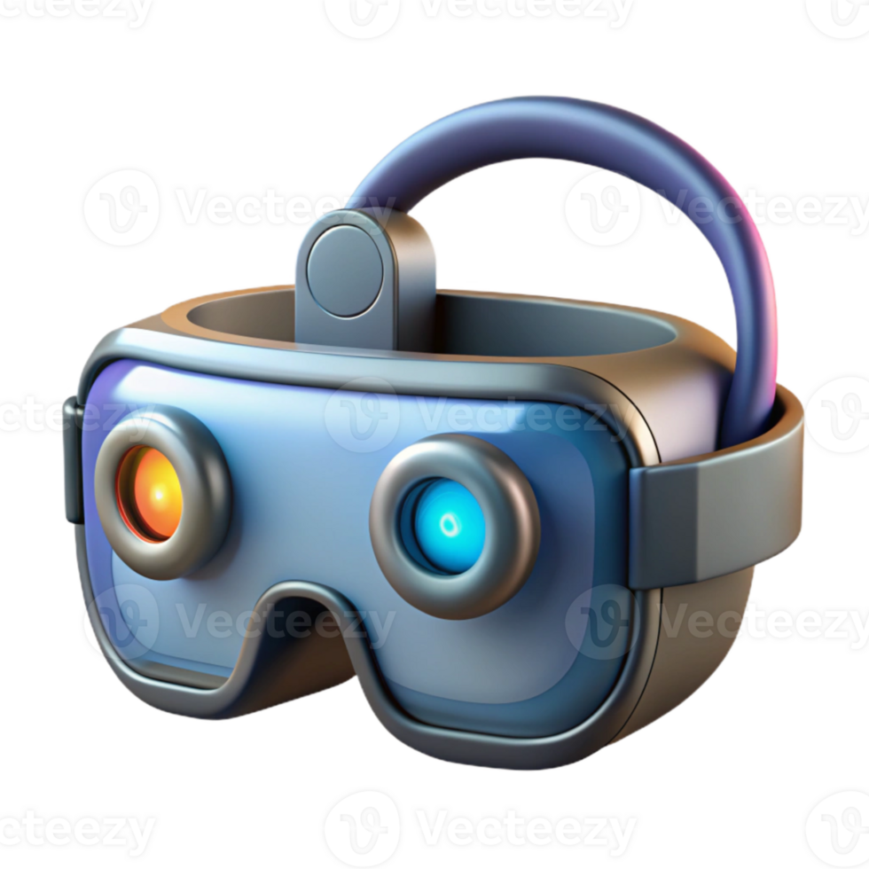 serene contemporary Futuristic Ar Glasses with Transparent Display Transparent exclusive png