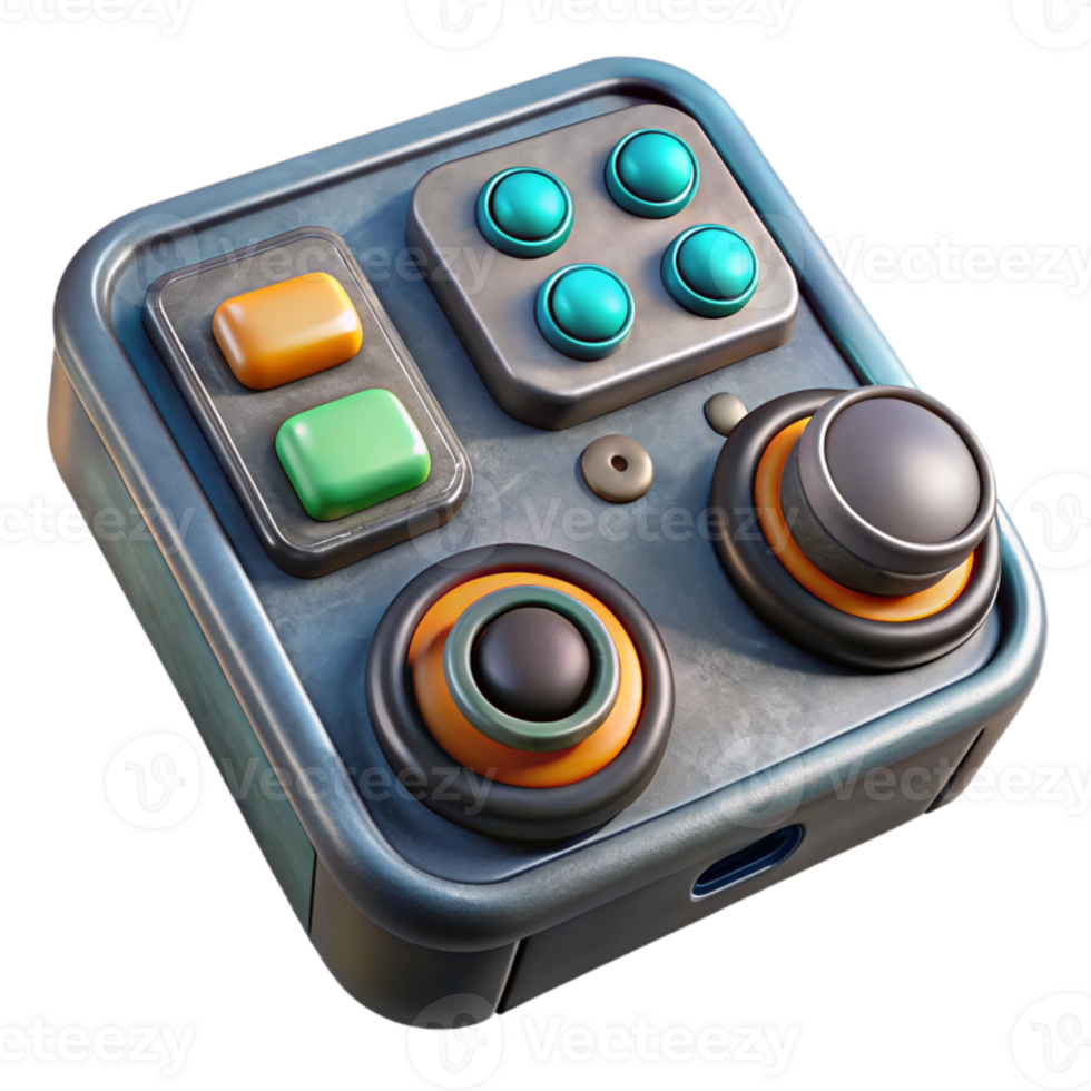 stunning traditional Futuristic Control Panel Isolated with Buttons png