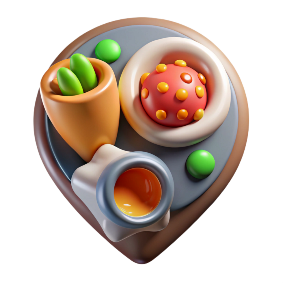 stunning rustic Futuristic Food Manufacturing Cutout Element high resolution png