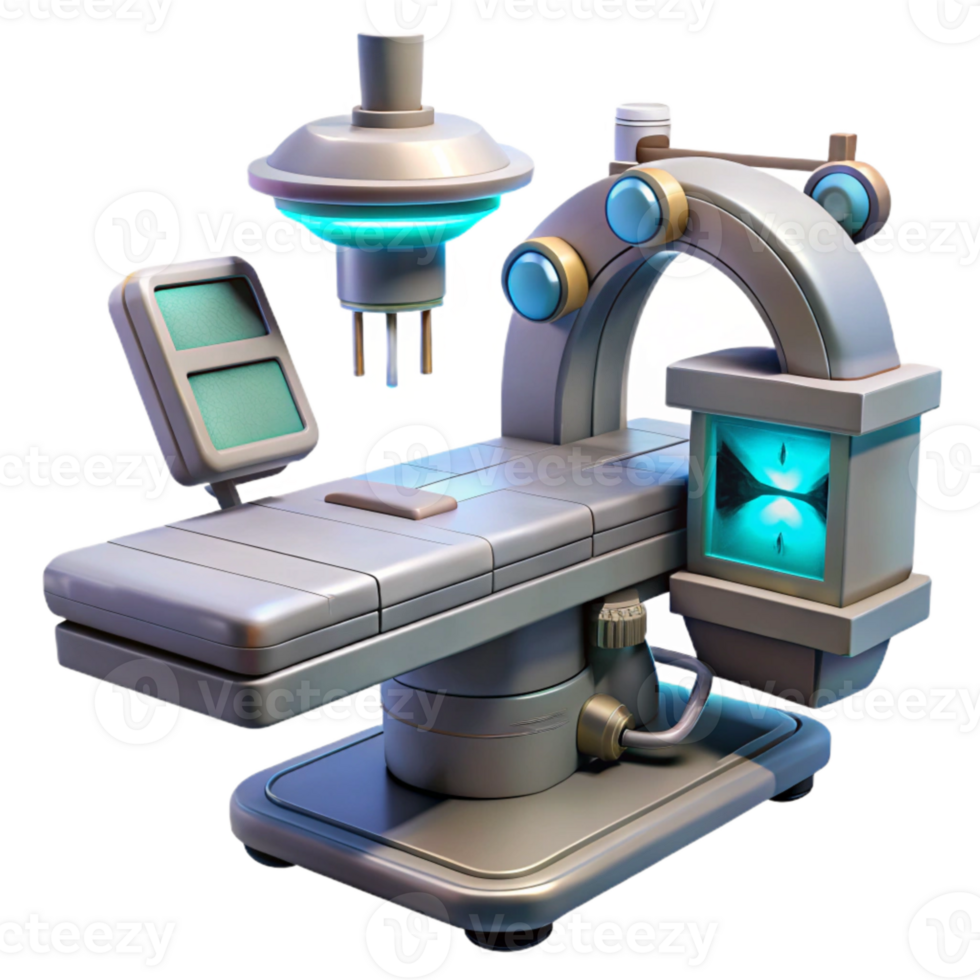 extraordinary rustic Futuristic Nanotech Operating Room Isolated Element high resolution png