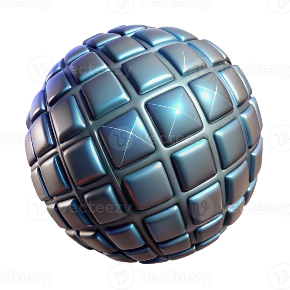 magnificent creative Futuristic Tech Grid Transparent Cutout Element authentic png