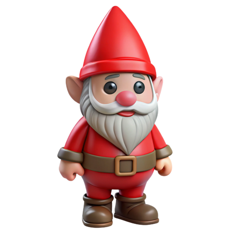 wonderful contemporary Garden Gnome Traditional Red Hat Transparent Background png