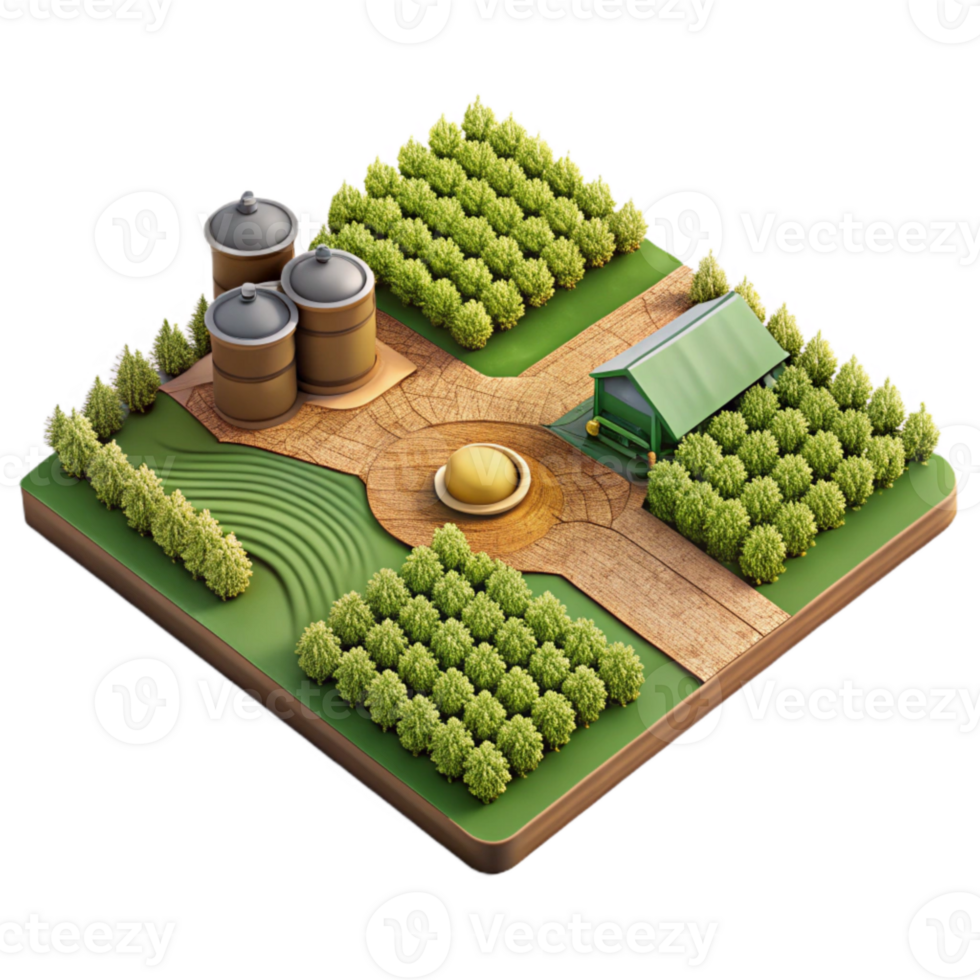 wonderful classic Genetically Engineered Crop Field Aerial View original png