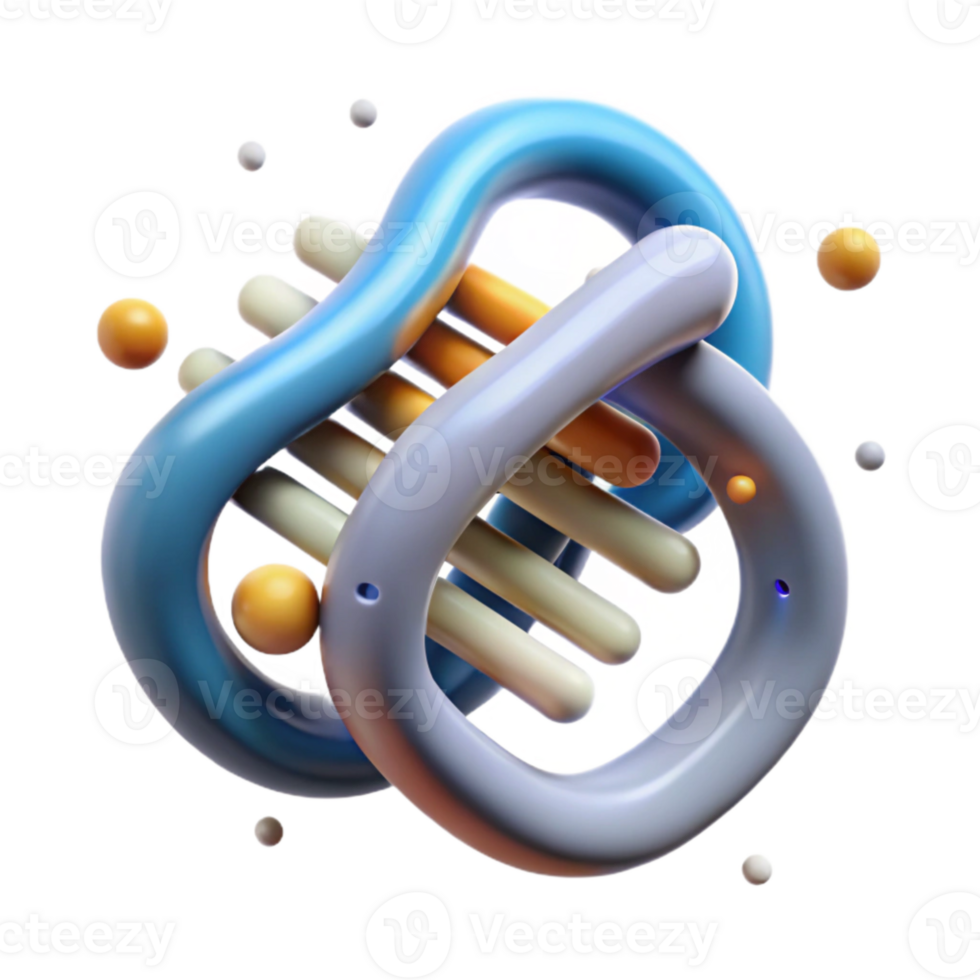 impressive classic Genetic Code Abstract Illustration Transparent Cutout authentic png