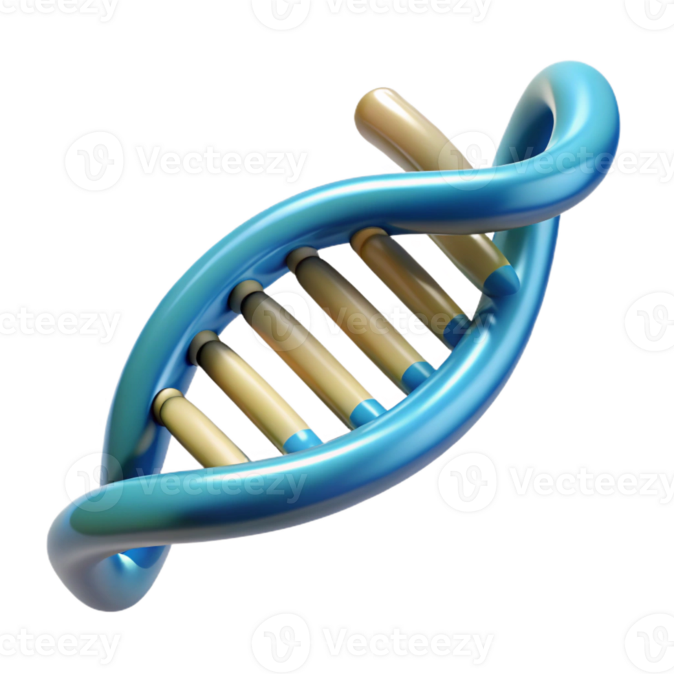 wonderful minimalist Genetic Code Double Helix Transparent Background genuine png