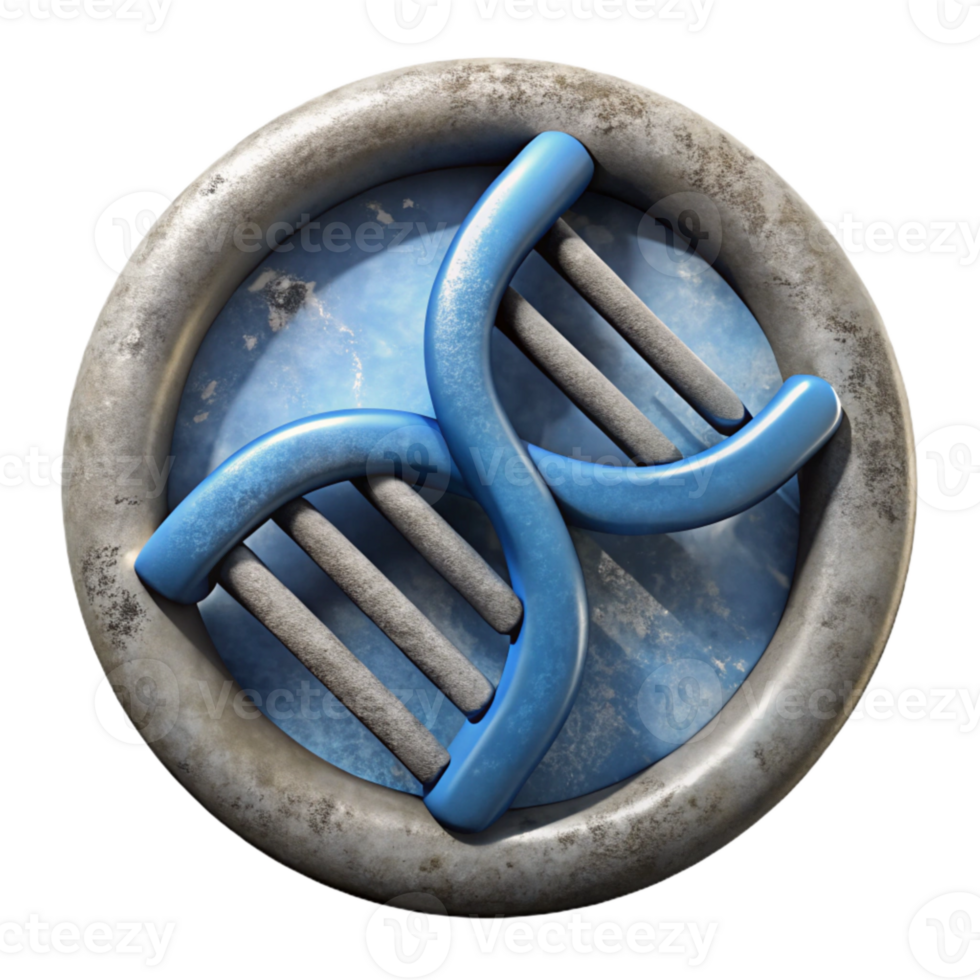 elegant artistic Genetic Engineering Symbol Icon Cutout png