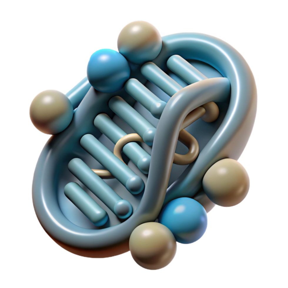 vibrant abstract Genetic Information Transfer Futuristic Design Cutout png