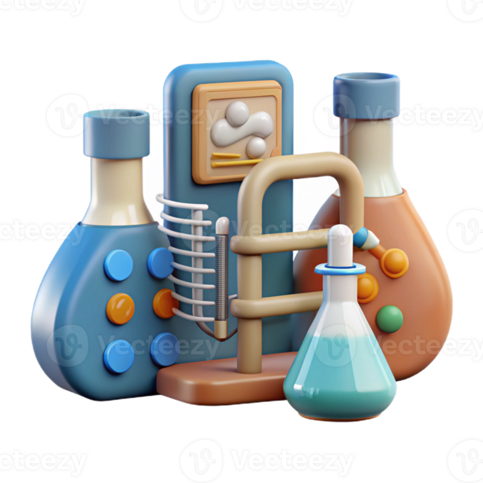 serene vintage Genetic Testing Digital Lab Equipment Cutout high resolution png