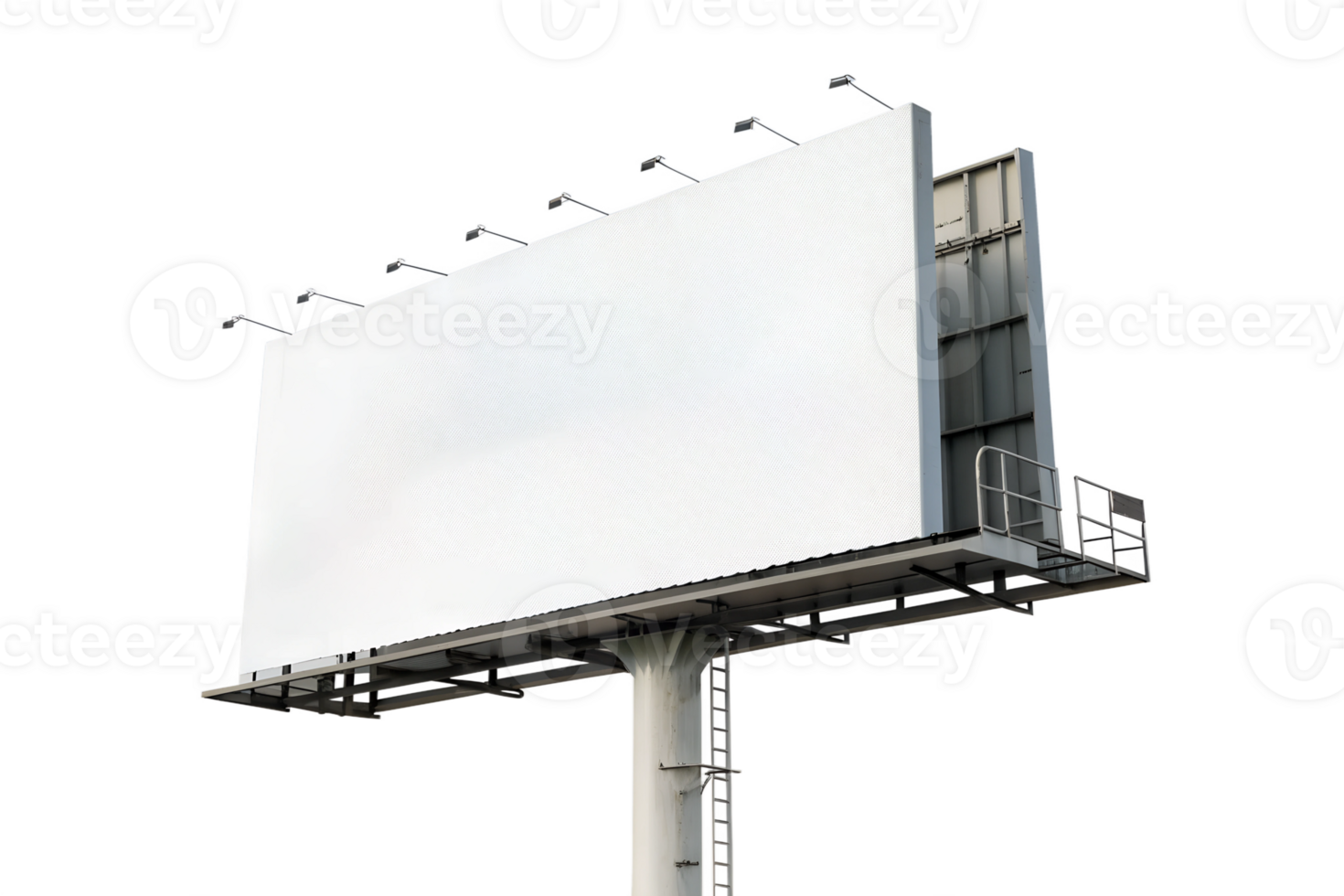 Vacant billboard for ad placement png