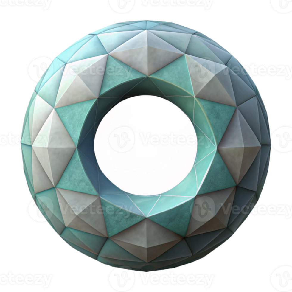 beautiful traditional Geometric Circle Isolated on Transparent Background professional png