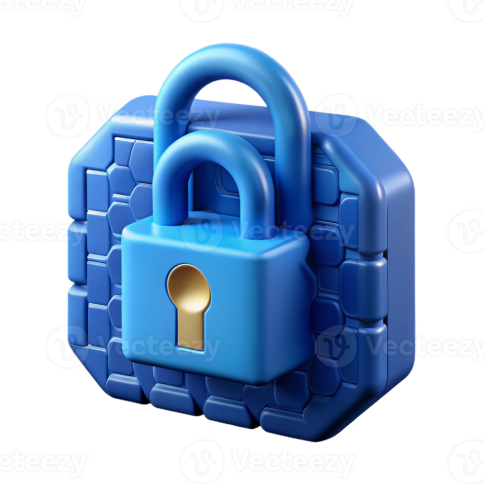 beautiful traditional Geometric Data Encryption Pattern Blue Isolated Element high quality png