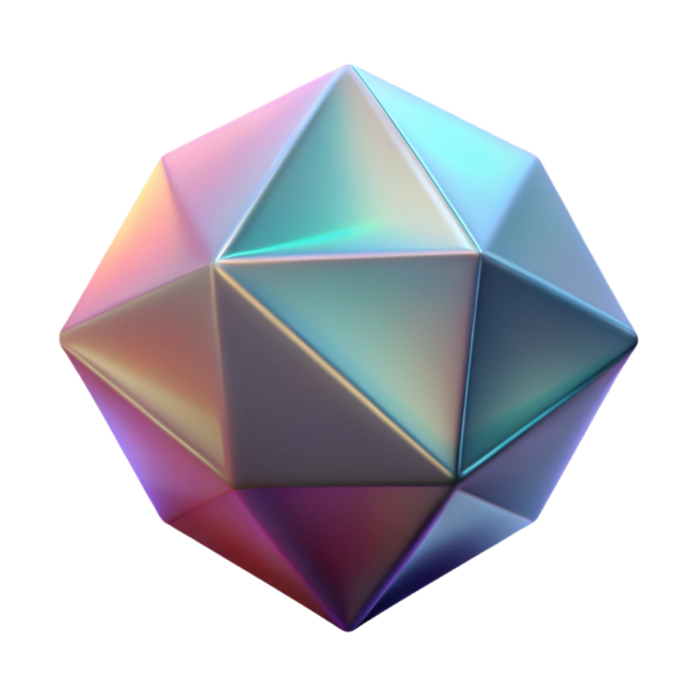 extraordinary rustic Geometric Gradient Shape Isolated with Soft Lighting png