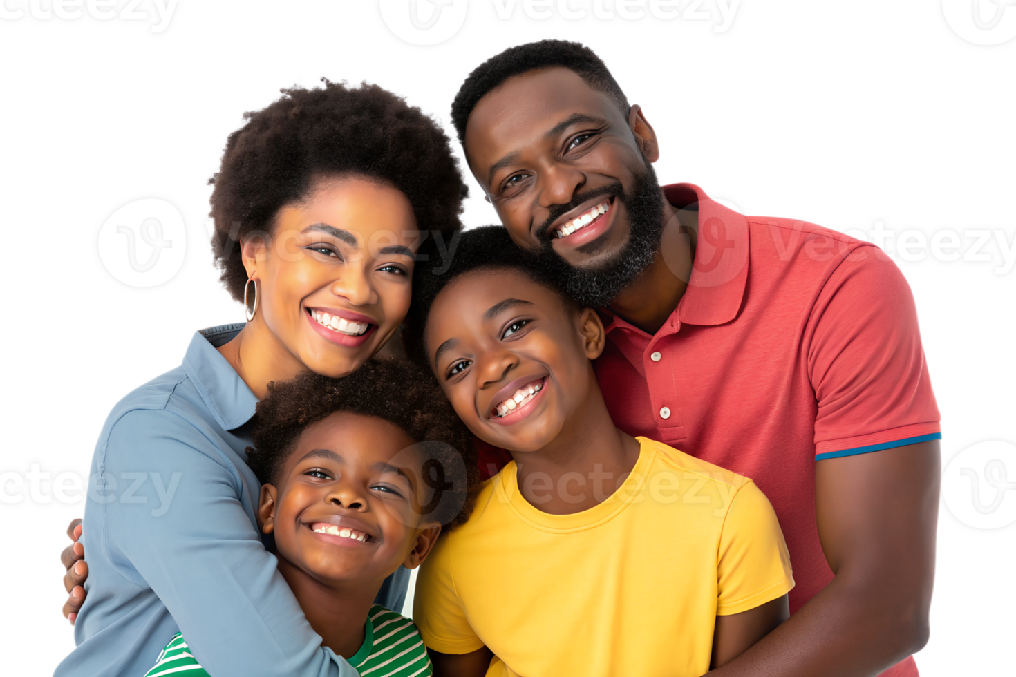 Family portrait capturing joy and togetherness png