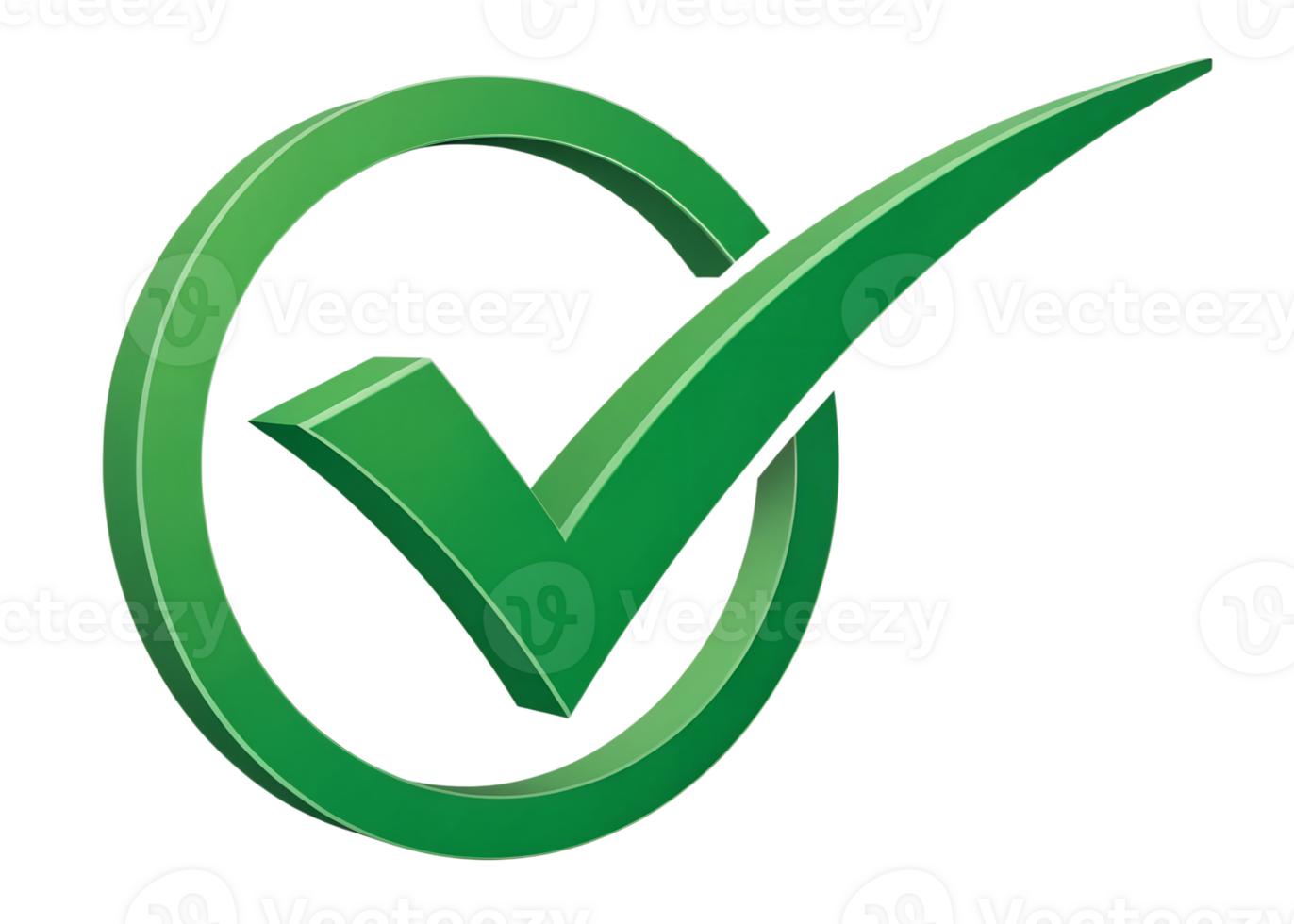 Green check mark for approval png