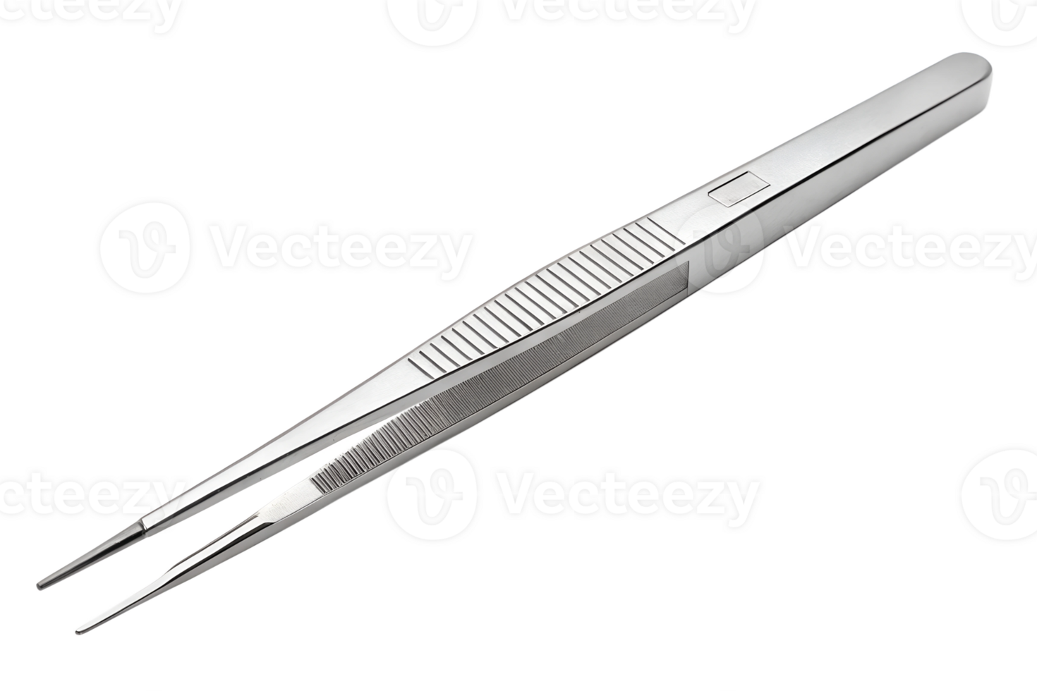 Stainless steel crafting tweezers png