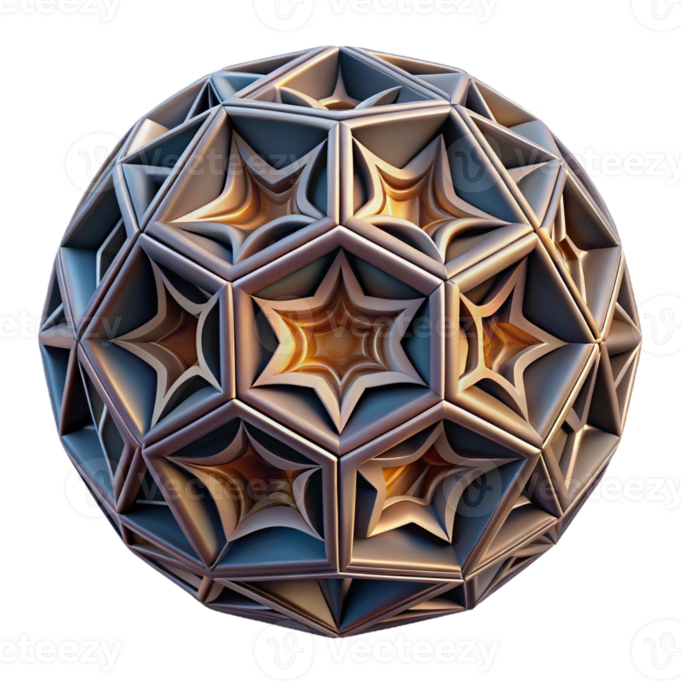 impressive creative Geometric Pattern Cutout with Pastel Colors high resolution png