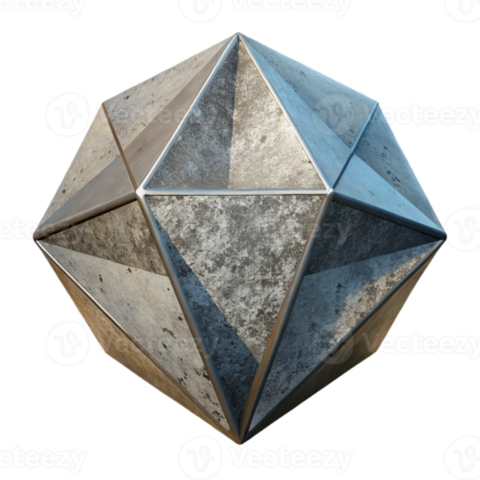 beautiful classic Geometric Prism Isolated Element genuine png