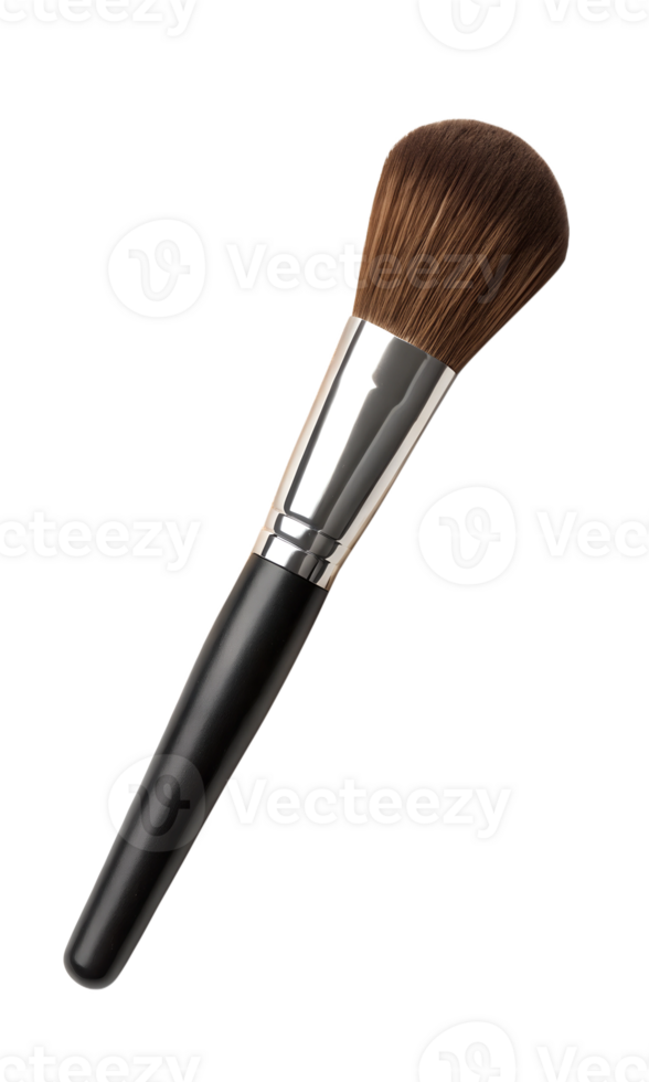 Makeup brush with soft bristles for blending png