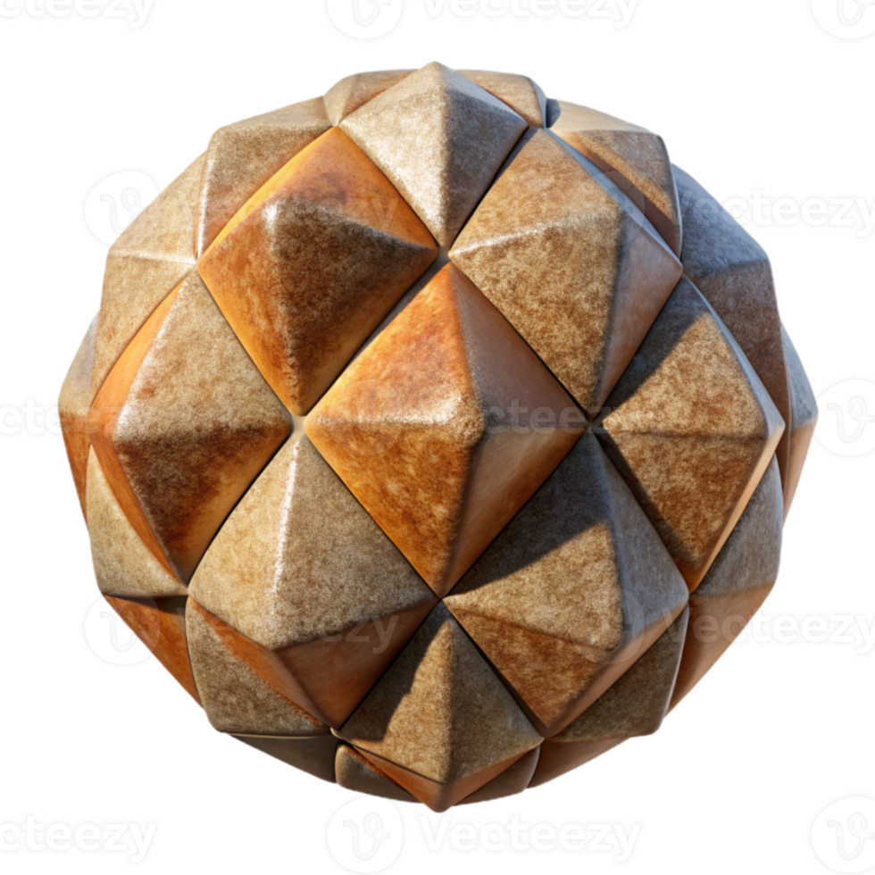 extraordinary creative Geometric Seed Pattern Isolated with Earthy Colors professional png