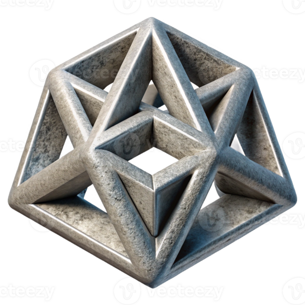 wonderful contemporary Geometric Shapes Formed by Ai Algorithm Cutout ... image.