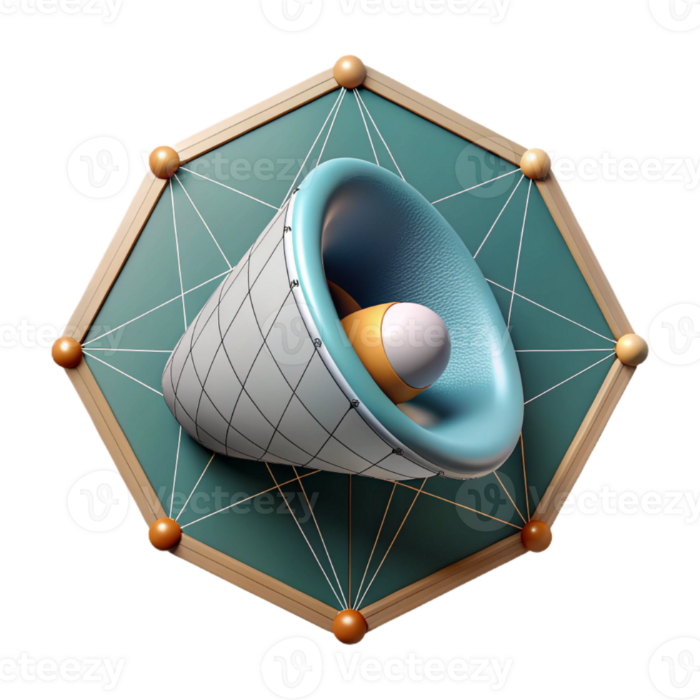 impressive traditional Geometric Sound Localization Diagram Isolated Element with Angular Measurements authentic png