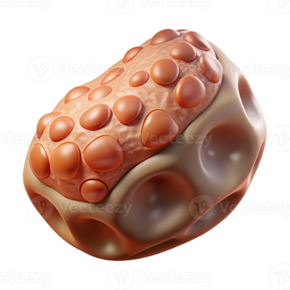 magnificent vintage Geometric Taste Receptor Illustration Transparent Background with Microscopic Detail genuine png