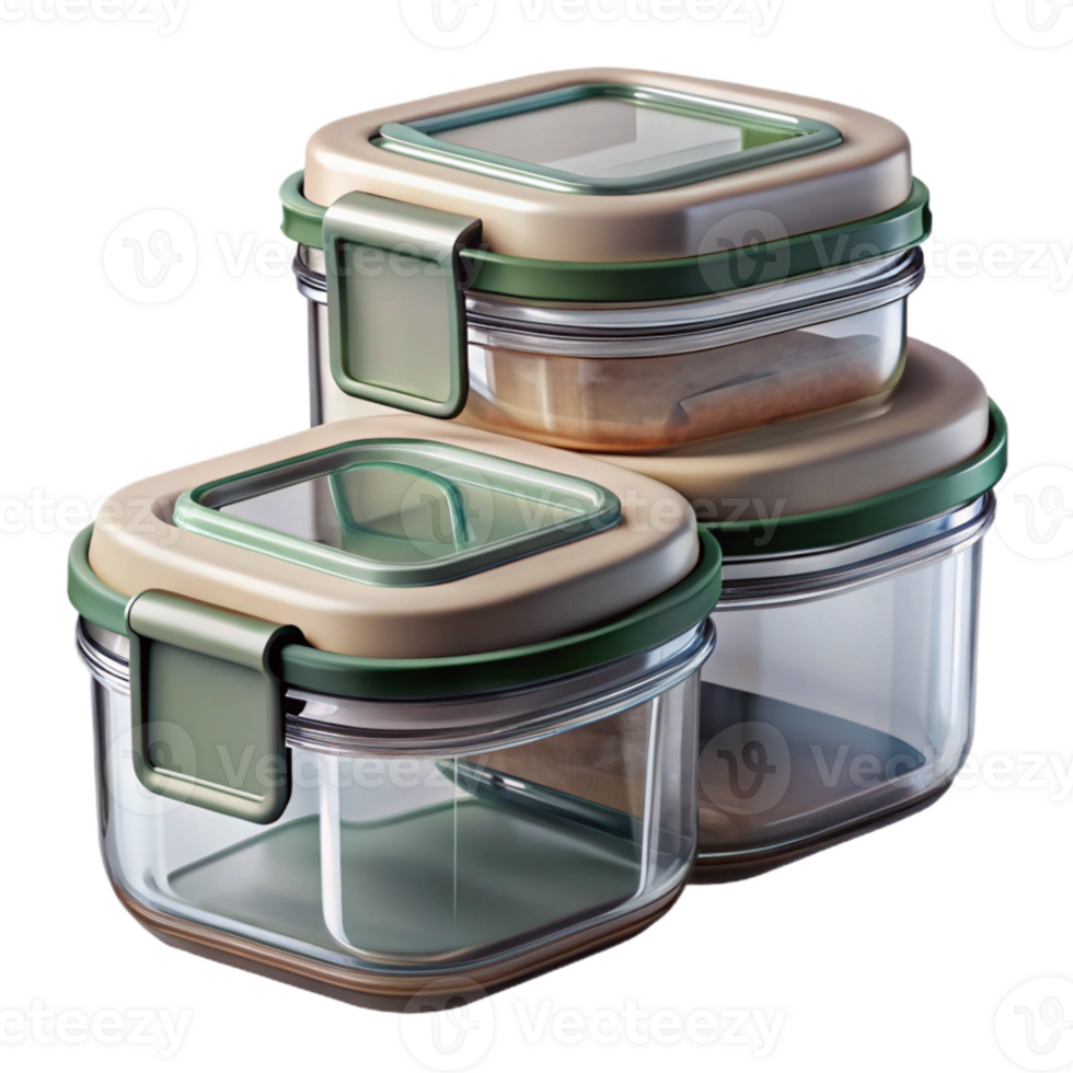 vibrant abstract Glass Food Storage Containers with Airtight Lids Transparent genuine png