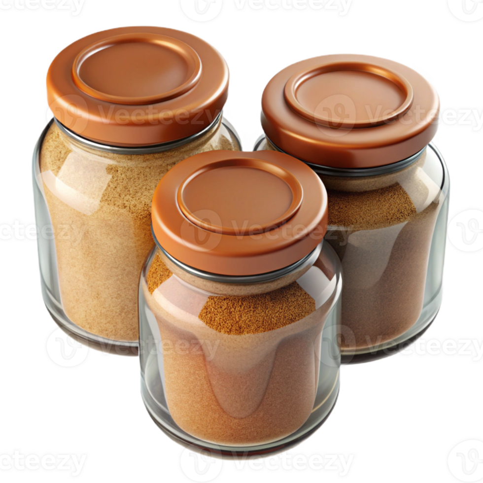 impressive classic Glass Jars for Spices Top View Cutout original png