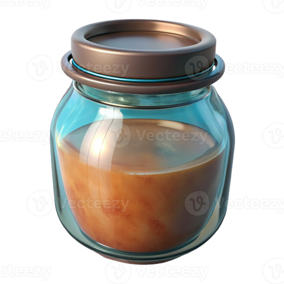 magnificent minimalist Glass Jar with Lid Transparent Background png