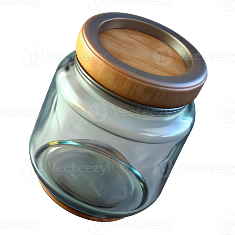 magnificent traditional Glass Jar with Lid Transparent Background genuine png