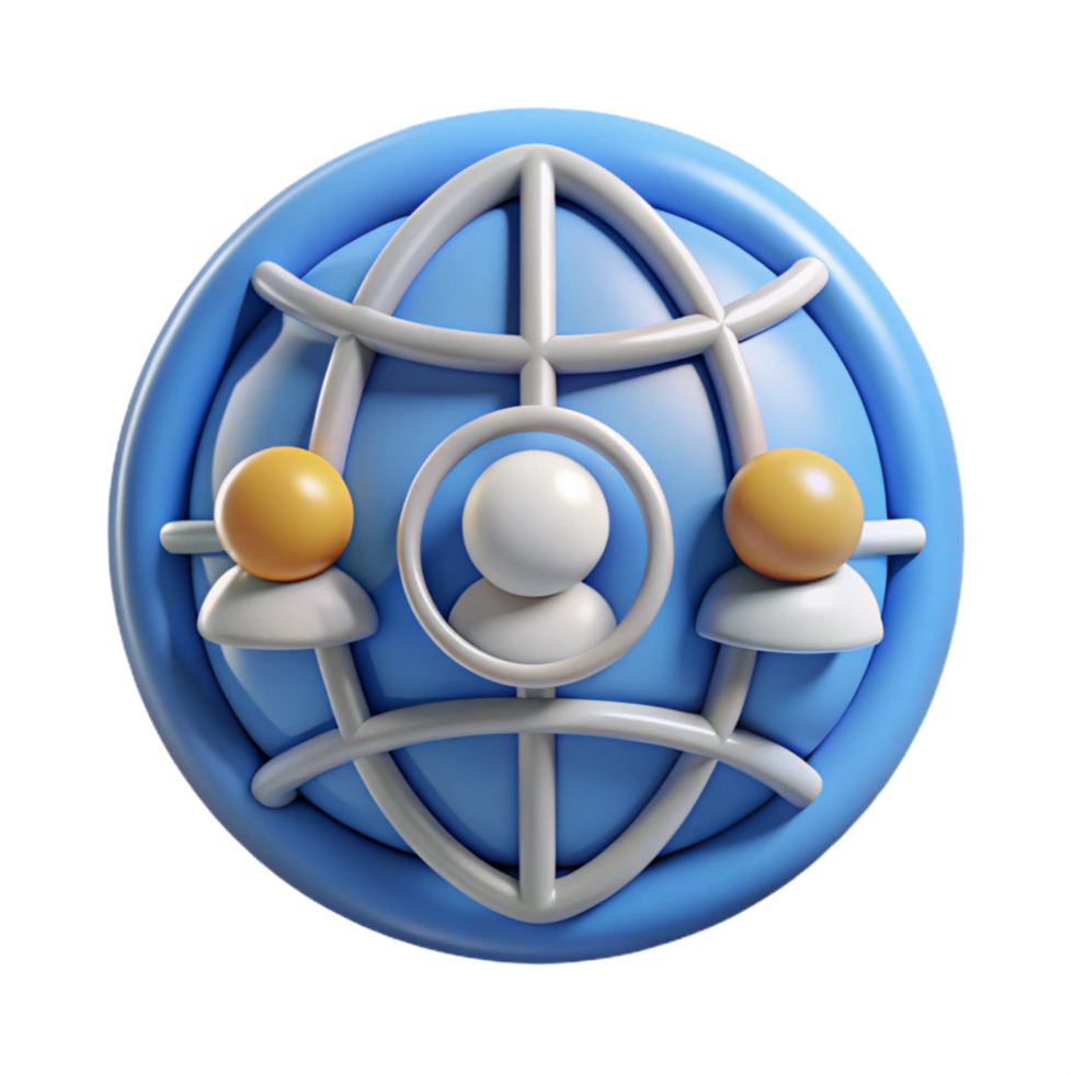 dramatic modern Global Community Icon Transparent genuine png