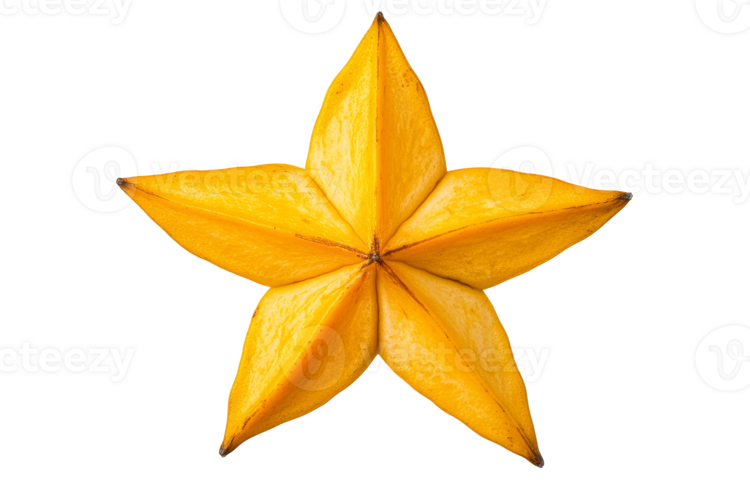 Star shaped fruit displayed on a white background png