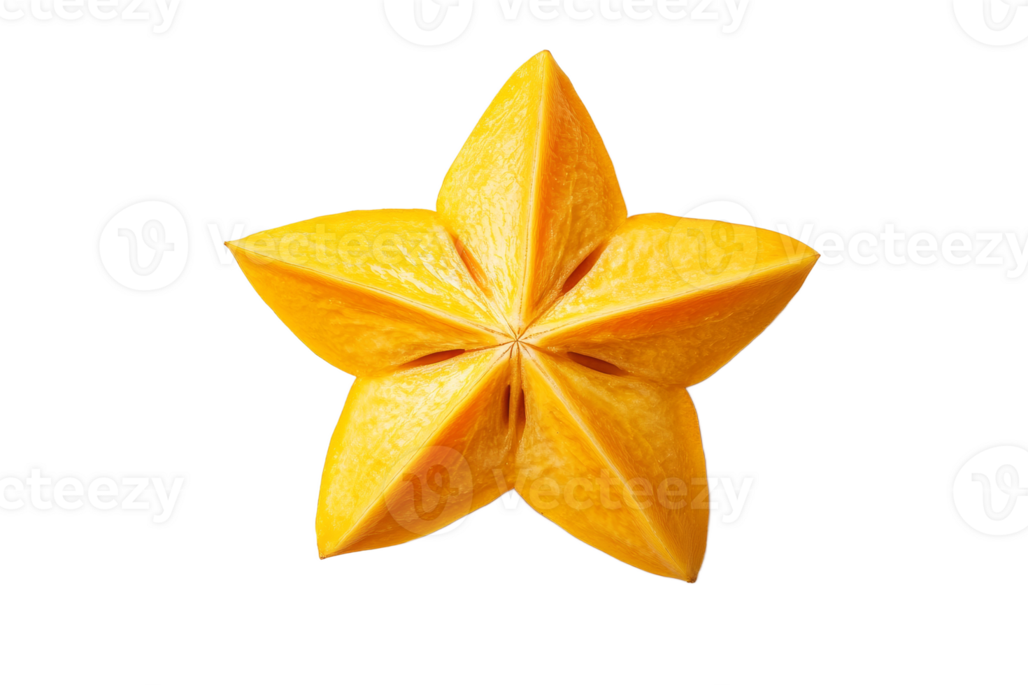 Star fruit displayed on a white background png