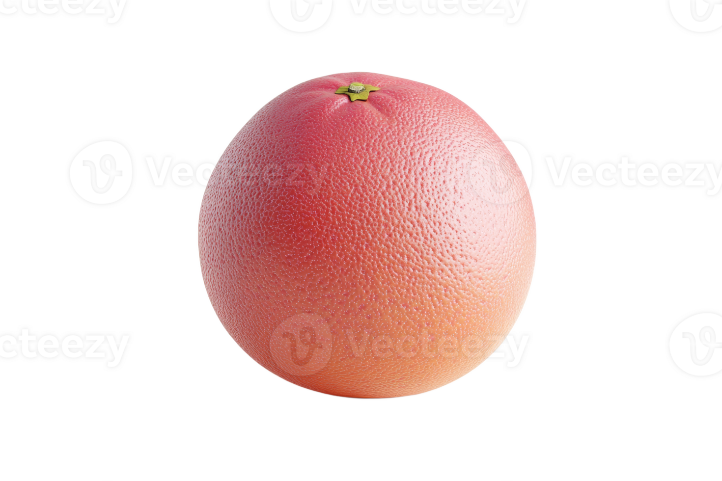 Unique round fruit with textured skin in soft hues png