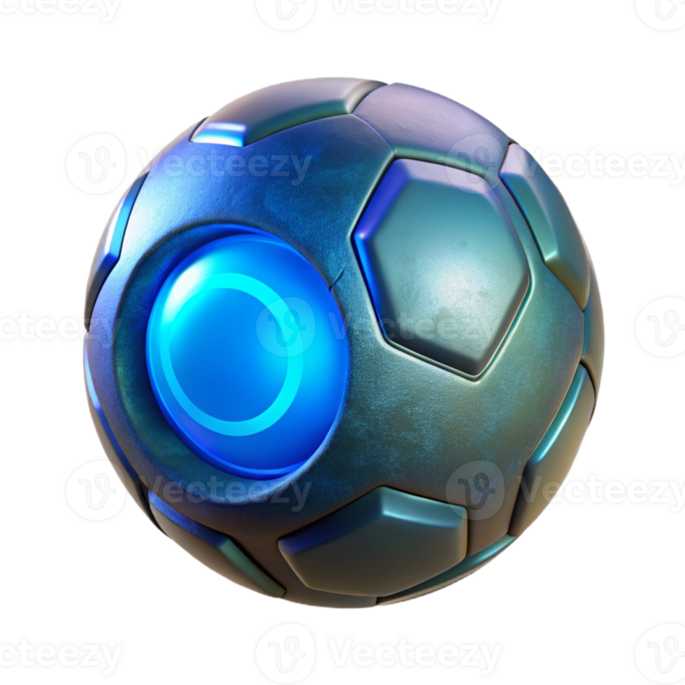 magnificent traditional Glowing Orb with Blue Core Isolated Element premium png