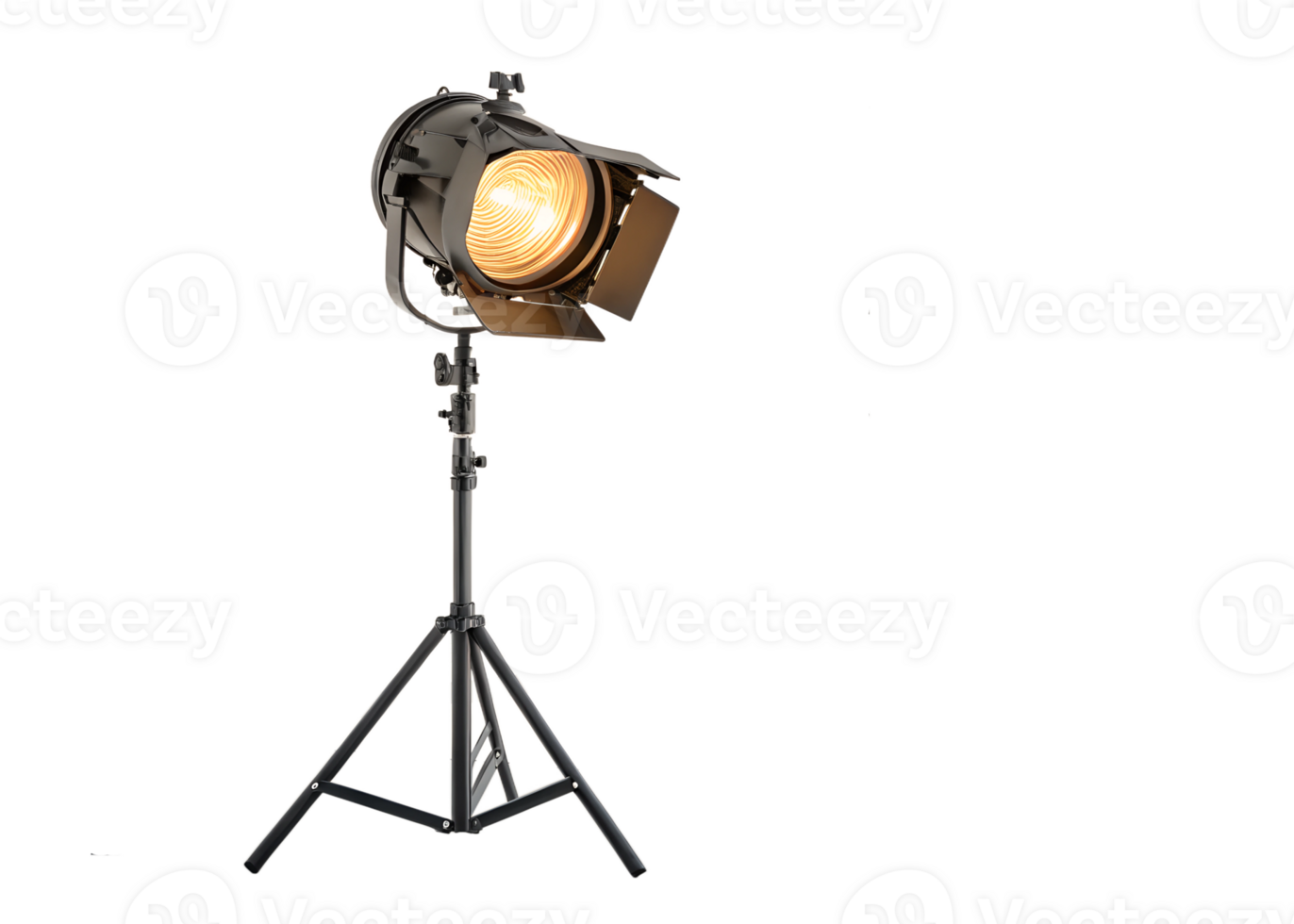 Adjustable brightness studio spotlight png