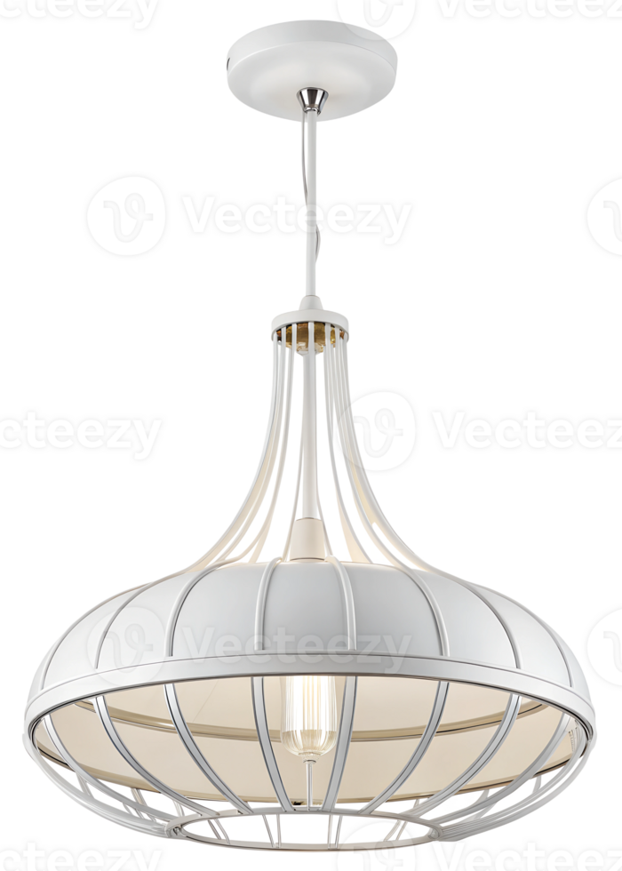 Elegant pendant light with modern design features png