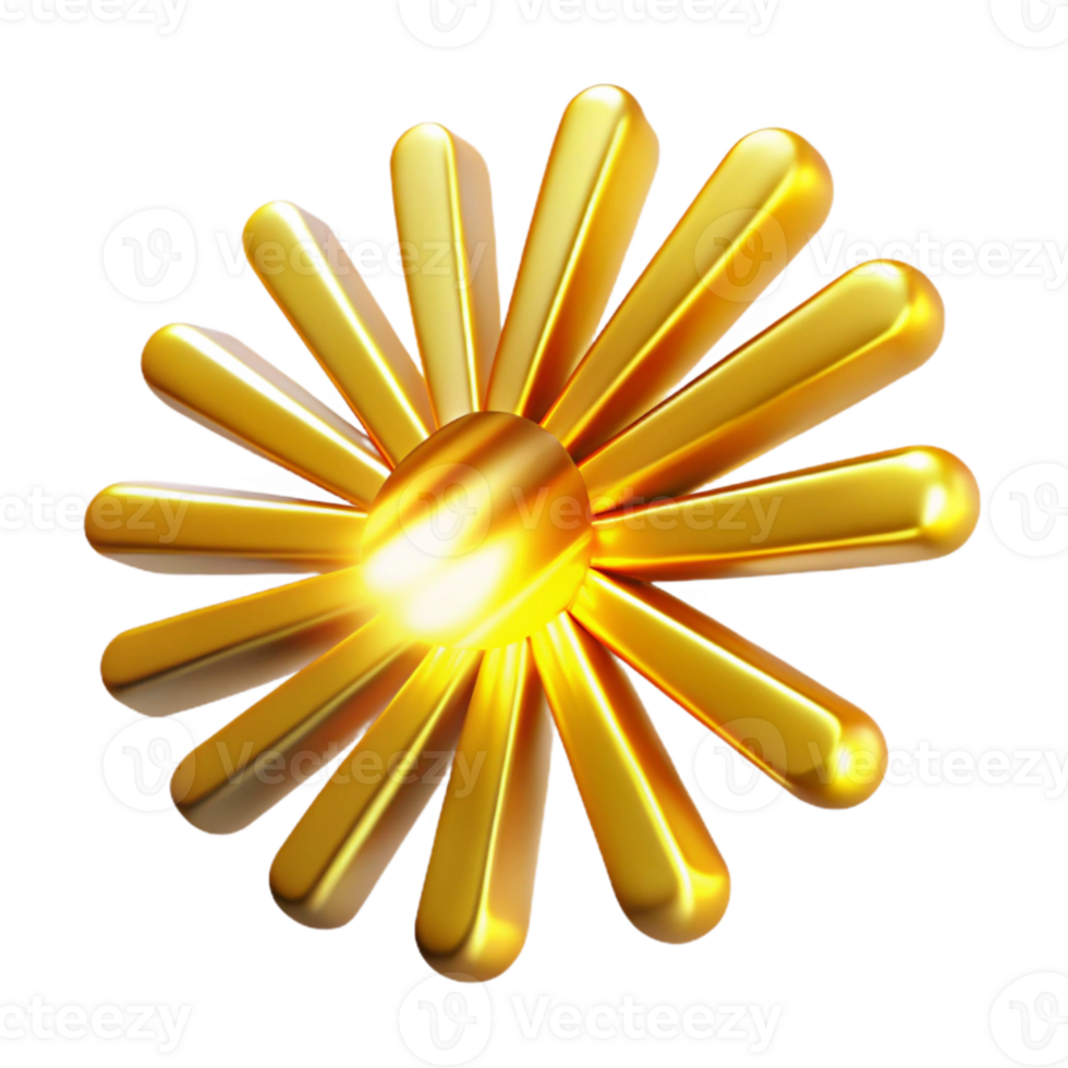 wonderful minimalist Golden Yellow Light Streak Cutout high resolution png