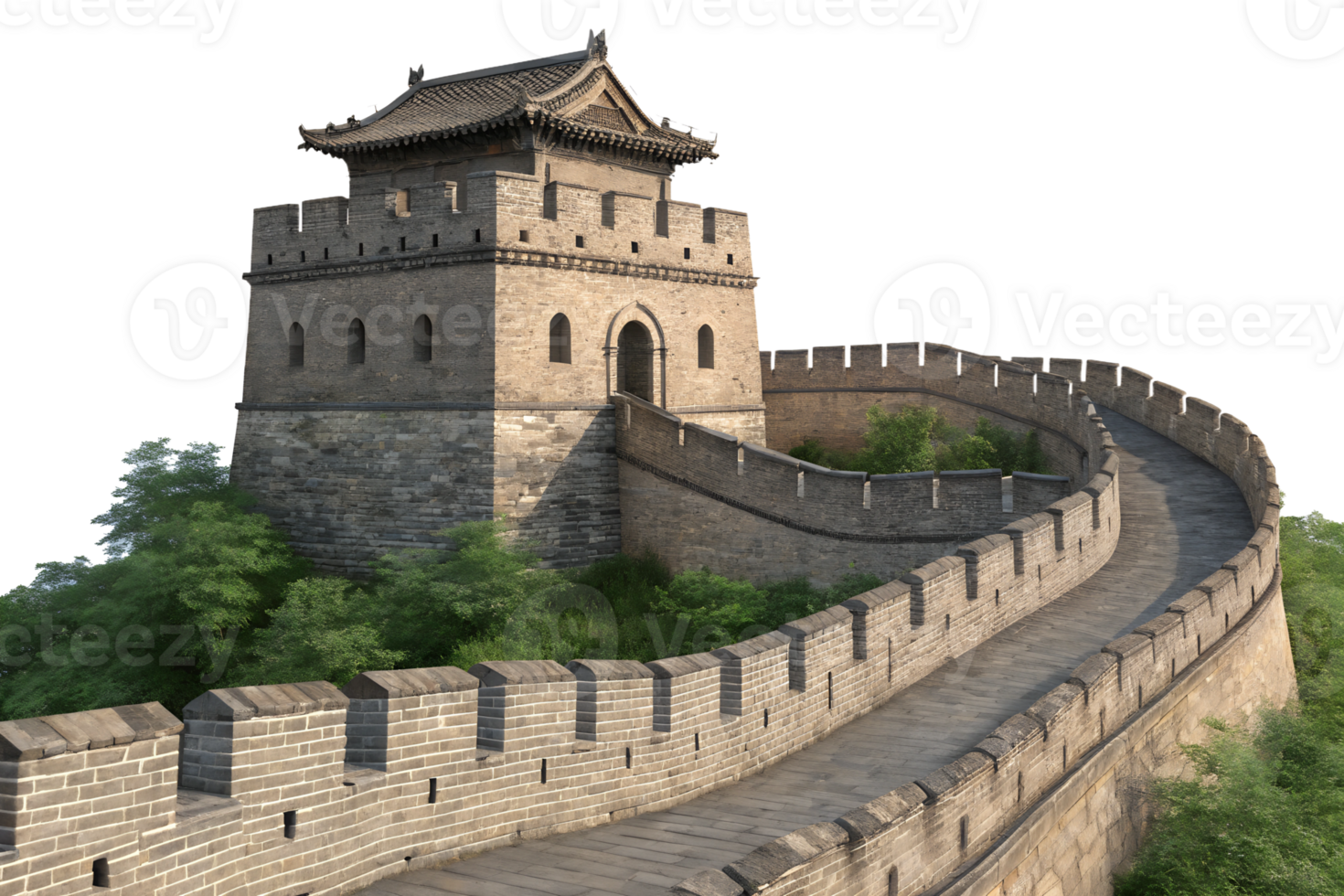 Historic architecture of a great wall png