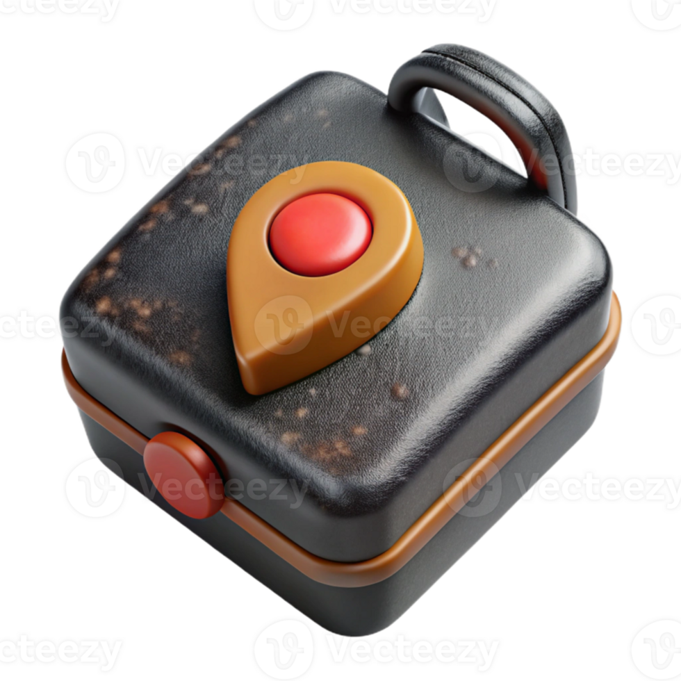 stunning creative Gps Tracker Black Case Transparent Background exclusive png