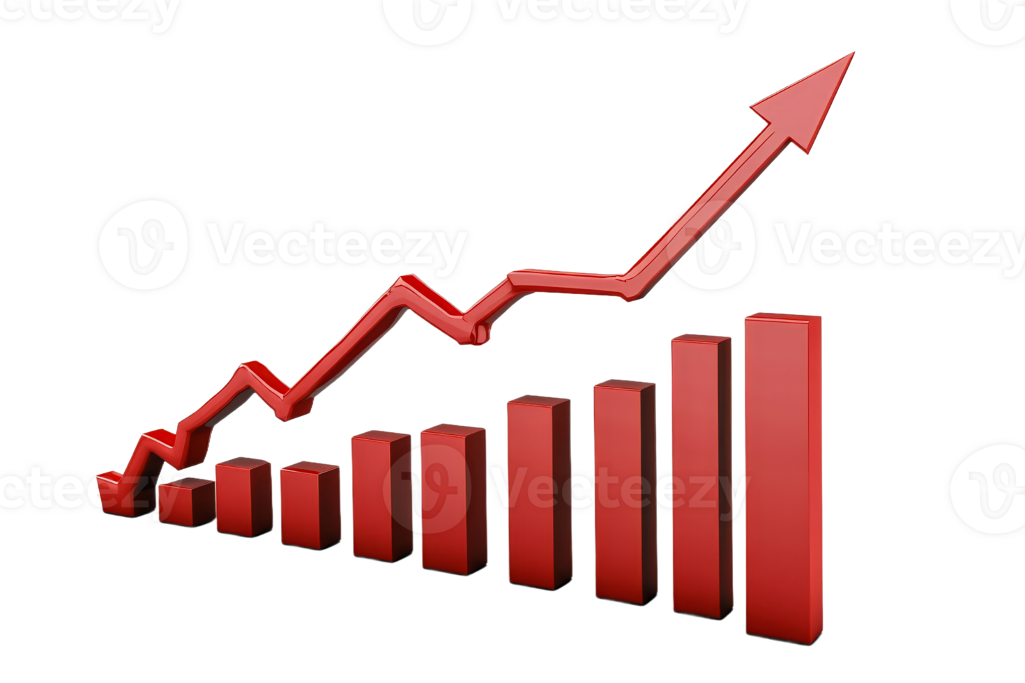 Growth chart illustrating rising trends in data png