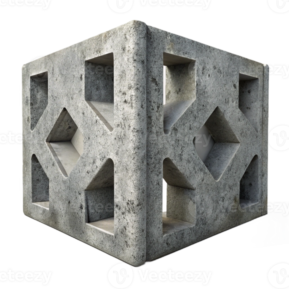 stunning creative Gray Concrete Wall Cutout with Rough Surface high resolution png