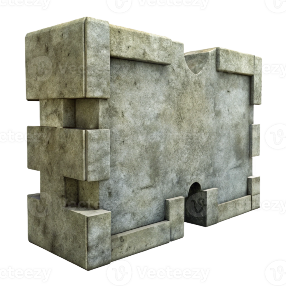 stunning abstract Gray Concrete Wall Cutout with Rough Surface high quality png