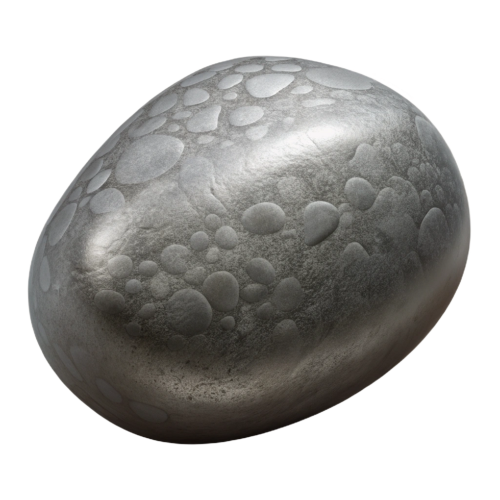 magnificent traditional Gray River Stone Cutout with Rounded Shape detailed png
