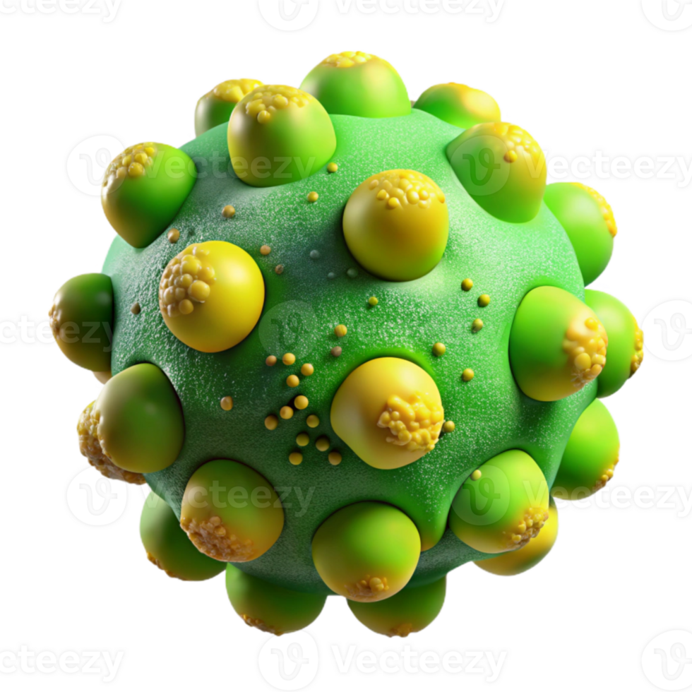 stunning rustic Green and Yellow Pollen Particle Cutout Transparent Background original png