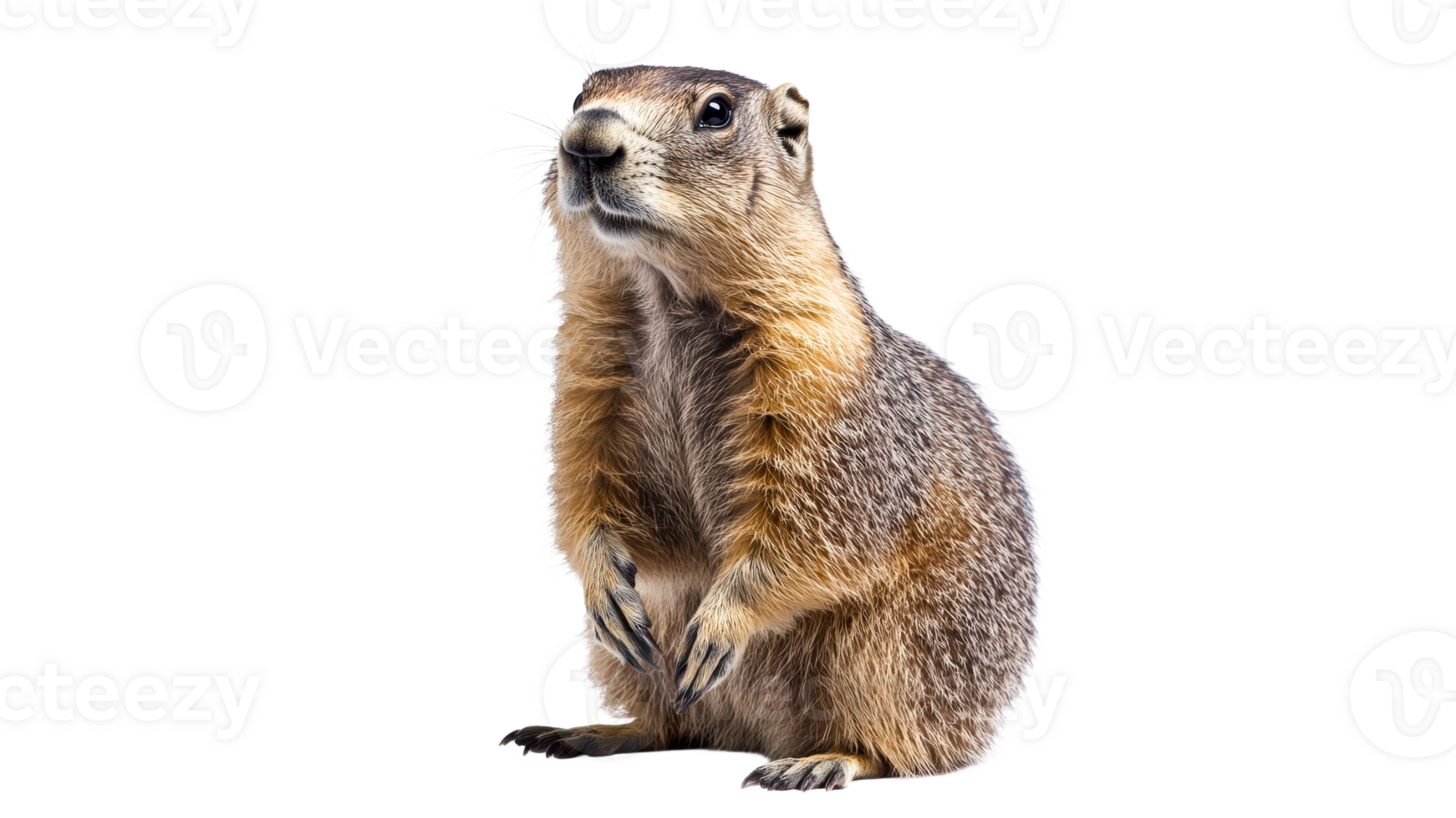 Ground squirrel posing for attention png